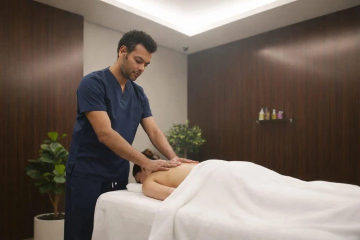 Ägyptische Pyramiden Massage