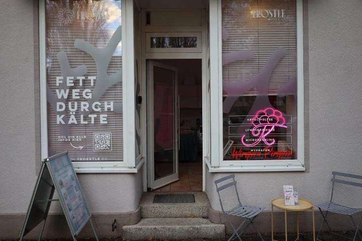Fröstle Fett weg mit Kälte